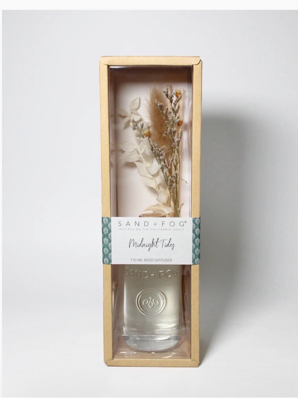 Sand + Fog Midnight Tide Reed Diffuser - Cream